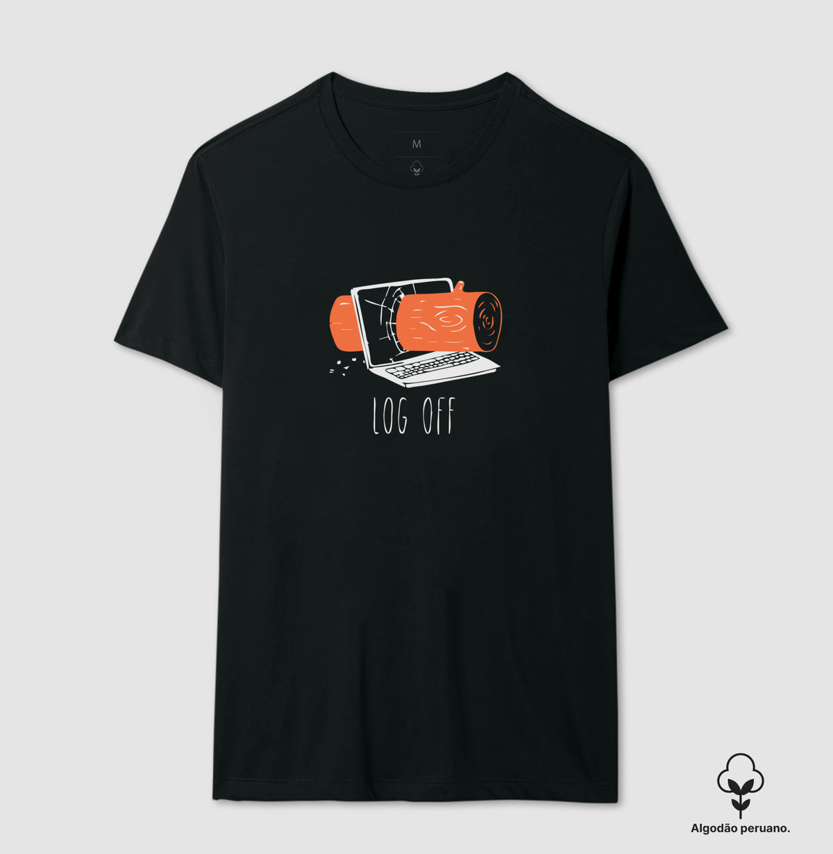 Camiseta Premium - Log Off