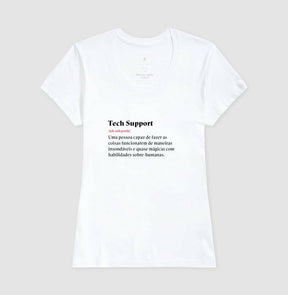 Camiseta Definiçao Tech Support