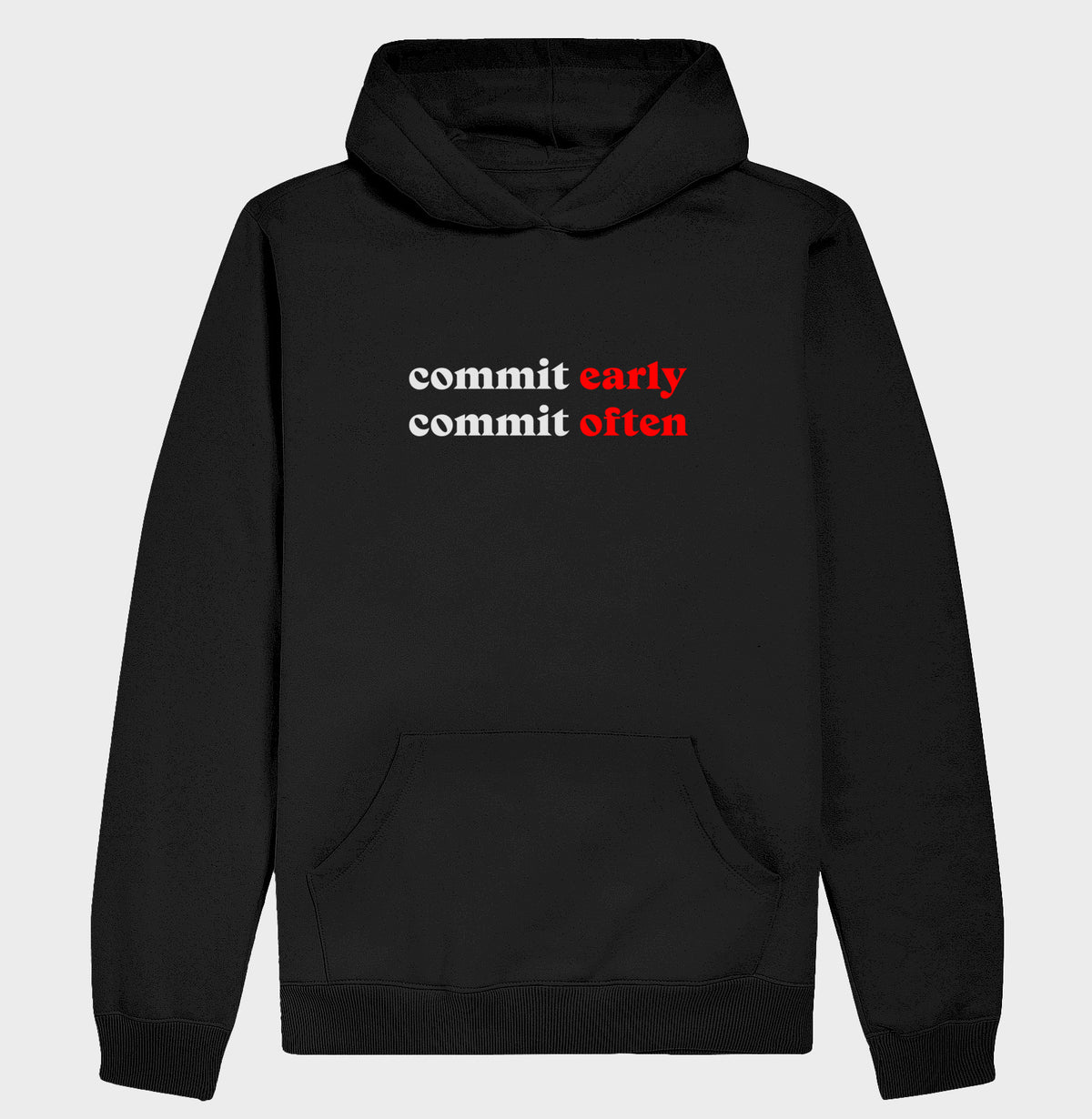 Hoodie Moletom Commit Often