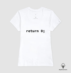 Camiseta Premium return 0