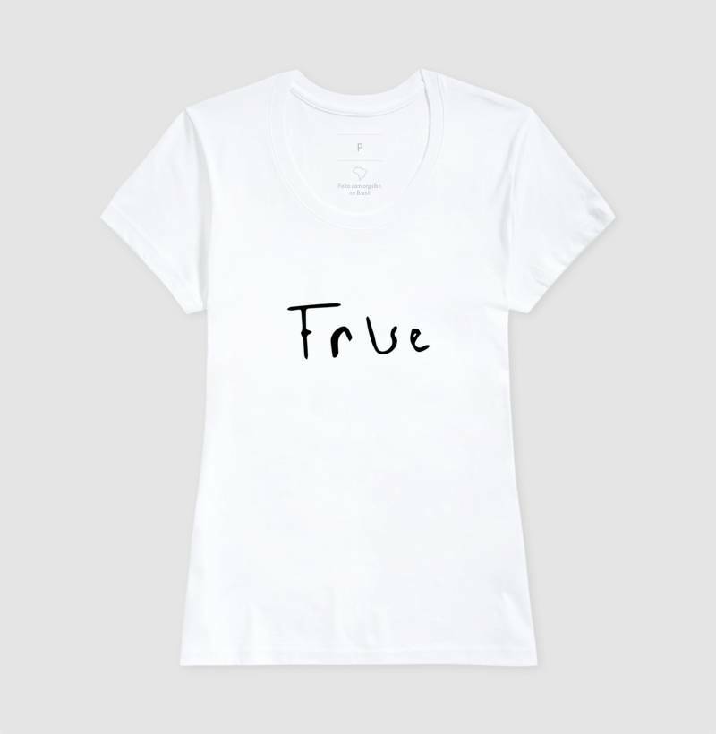 Camiseta True False