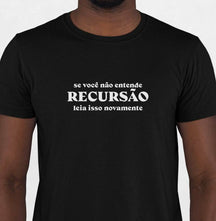 Camiseta Lógica de Programação Recursão