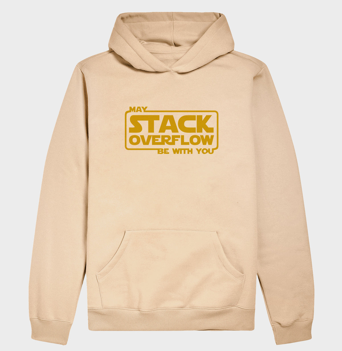 Hoodie Moletom Stack Overflow with you