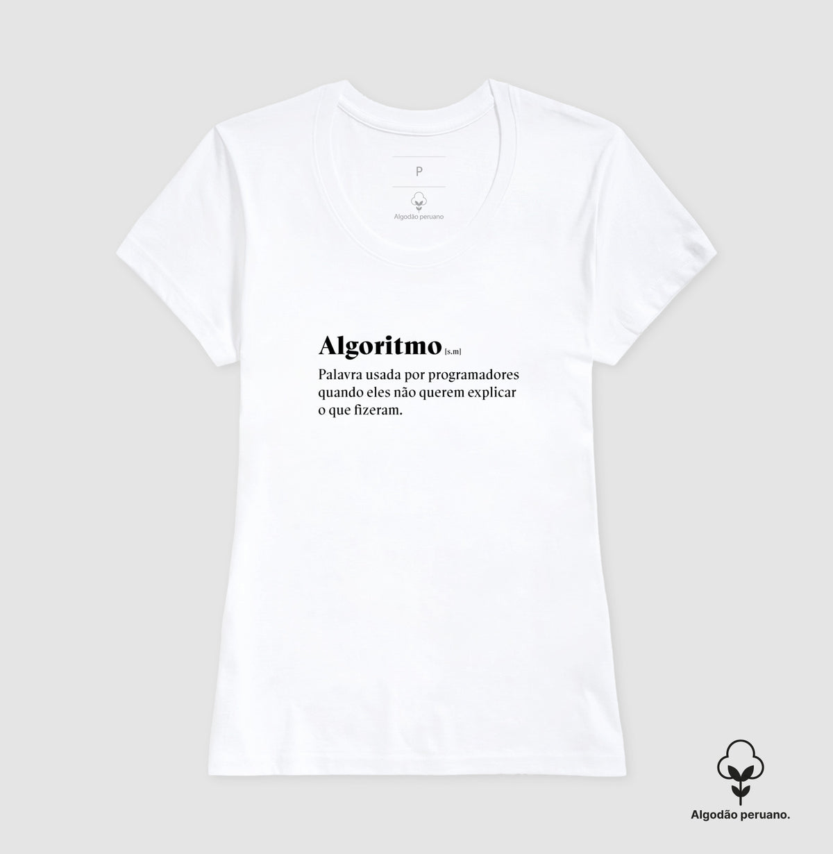 Camiseta Premium - Definição de Algoritmo