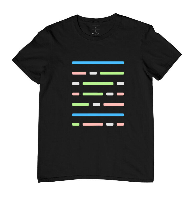 Camiseta Code Blocks