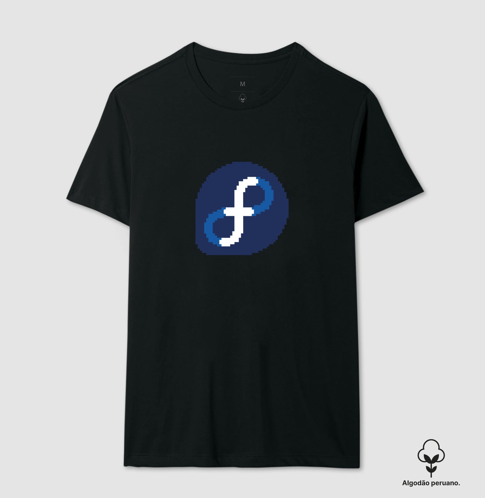 Camiseta Premium - Fedora 8 bit