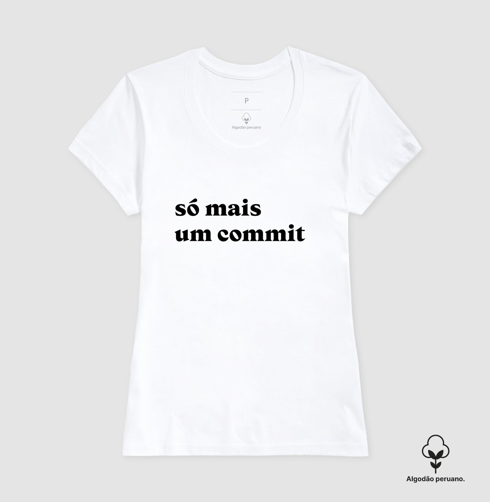 Camiseta Premium Só Mais Um Commit