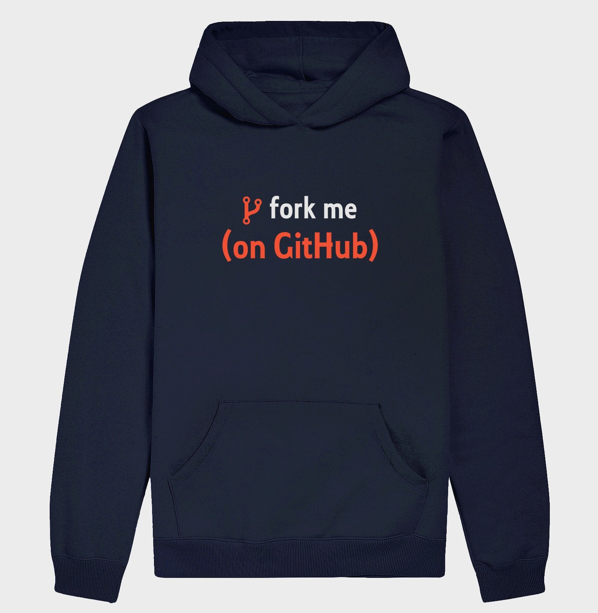 Hoodie Moletom Fork Git v1