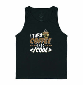 Camiseta I turn Coffee into Code