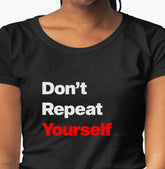 Camiseta DRY (Don't Repeat Yourself)