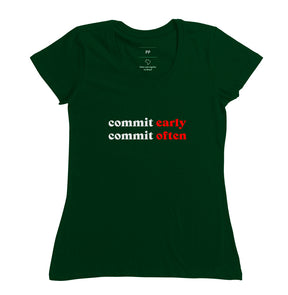 Camiseta Commit Often