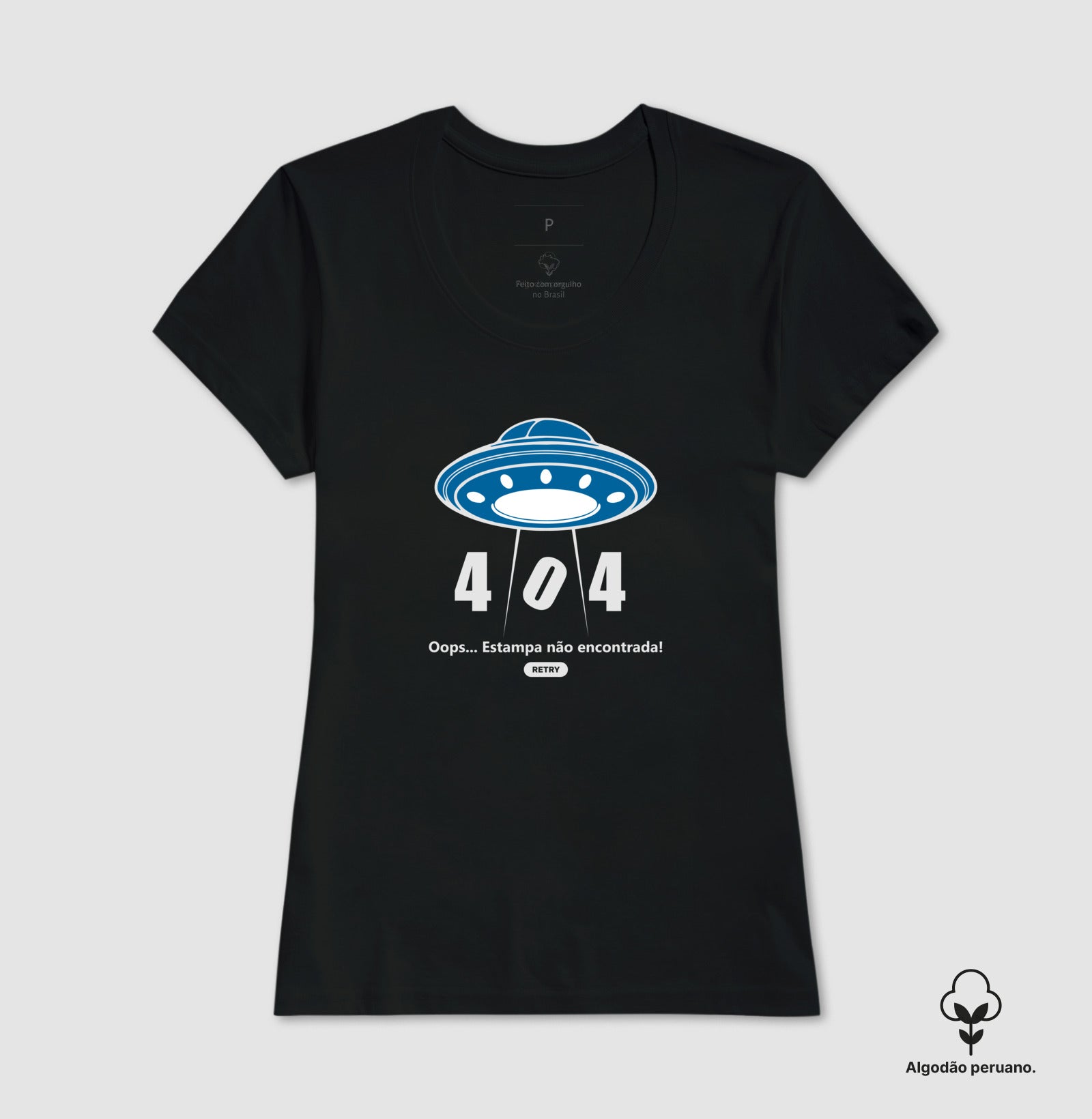 Camiseta Premium Erro 404