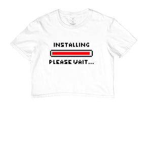 Camiseta Installing