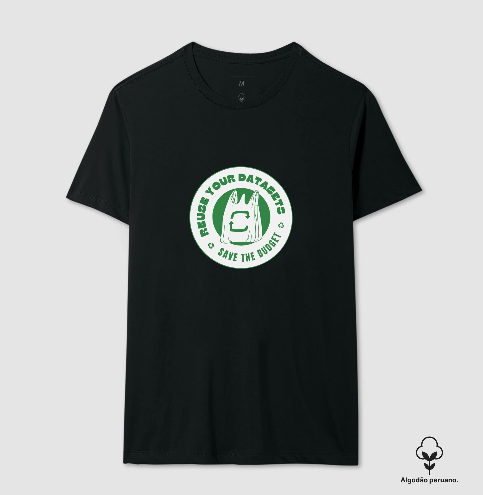 Camiseta Premium Reuse o Dataset