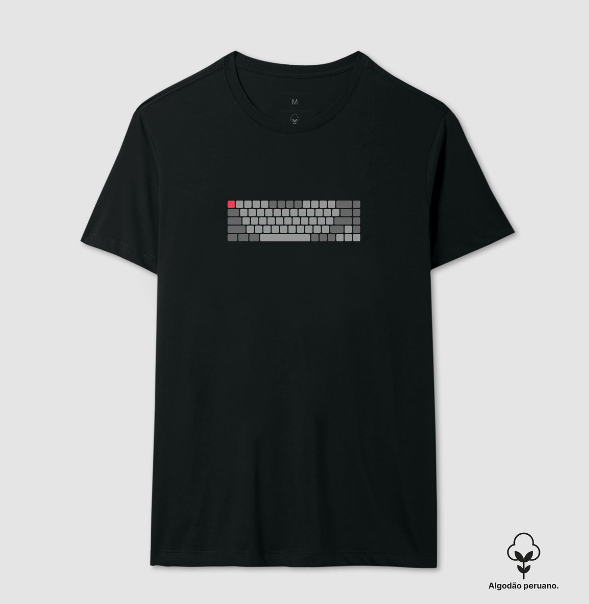 Camiseta Premium - Teclado