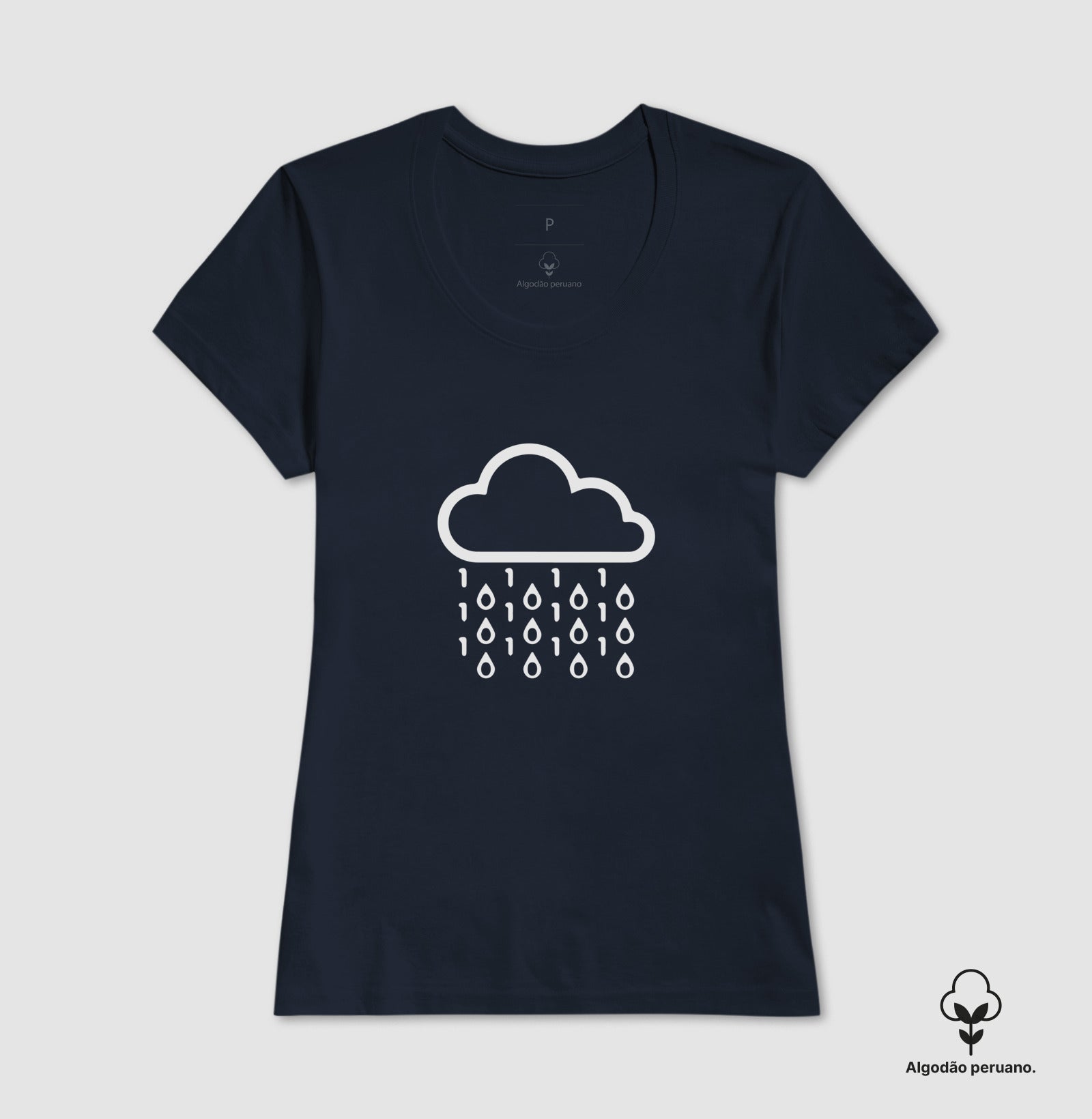 Camiseta Premium - Chuva Cloud