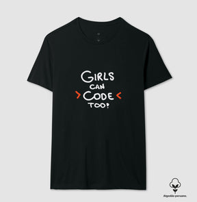 Camiseta Premium Girls Can Code