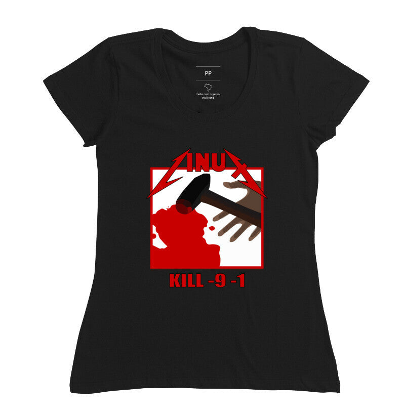 Camiseta Linux Kill All Processes