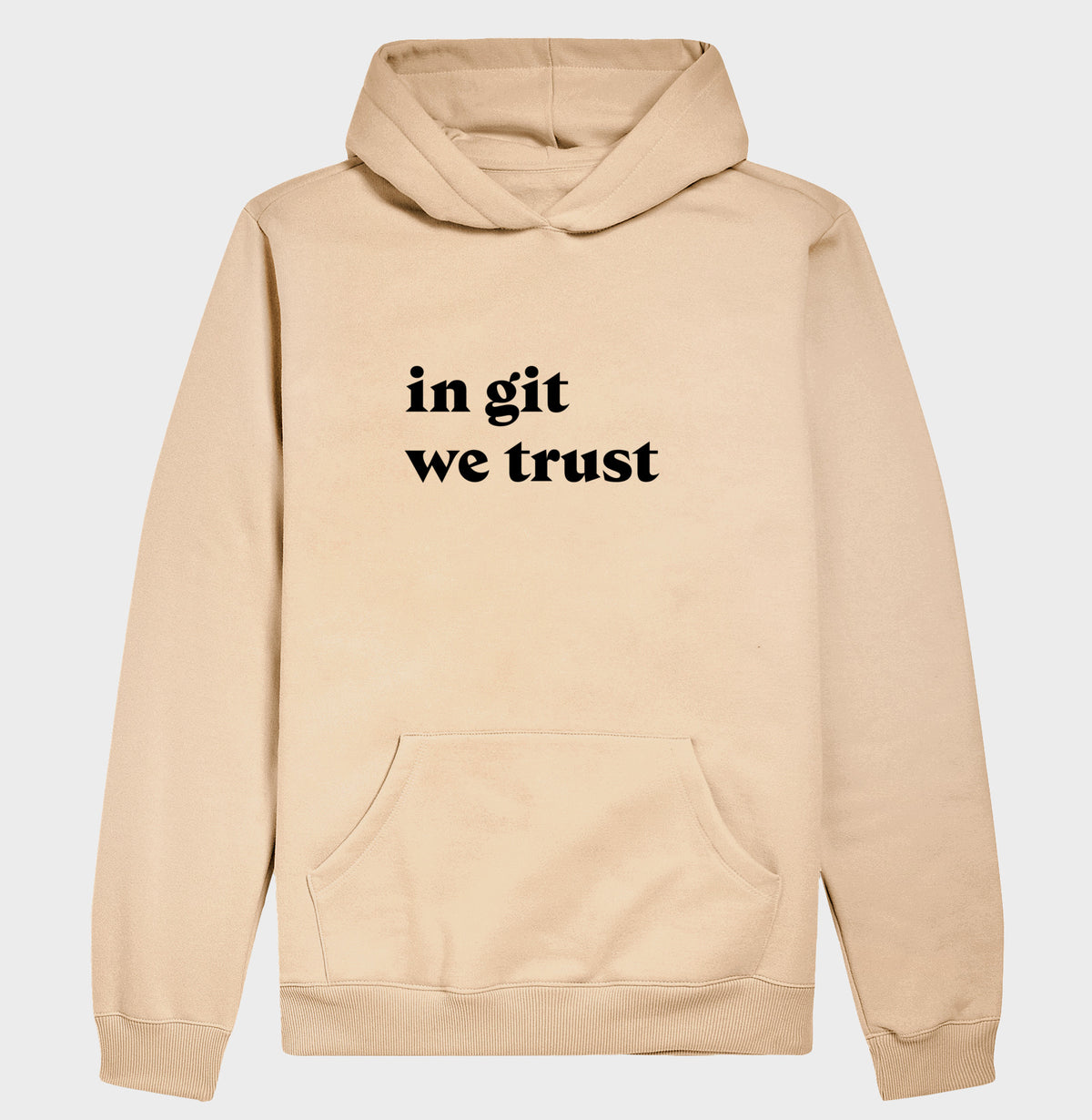 Hoodie Moletom In Git We Trust