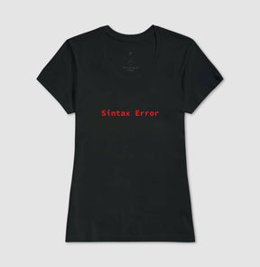 Camiseta Sintaxe Error