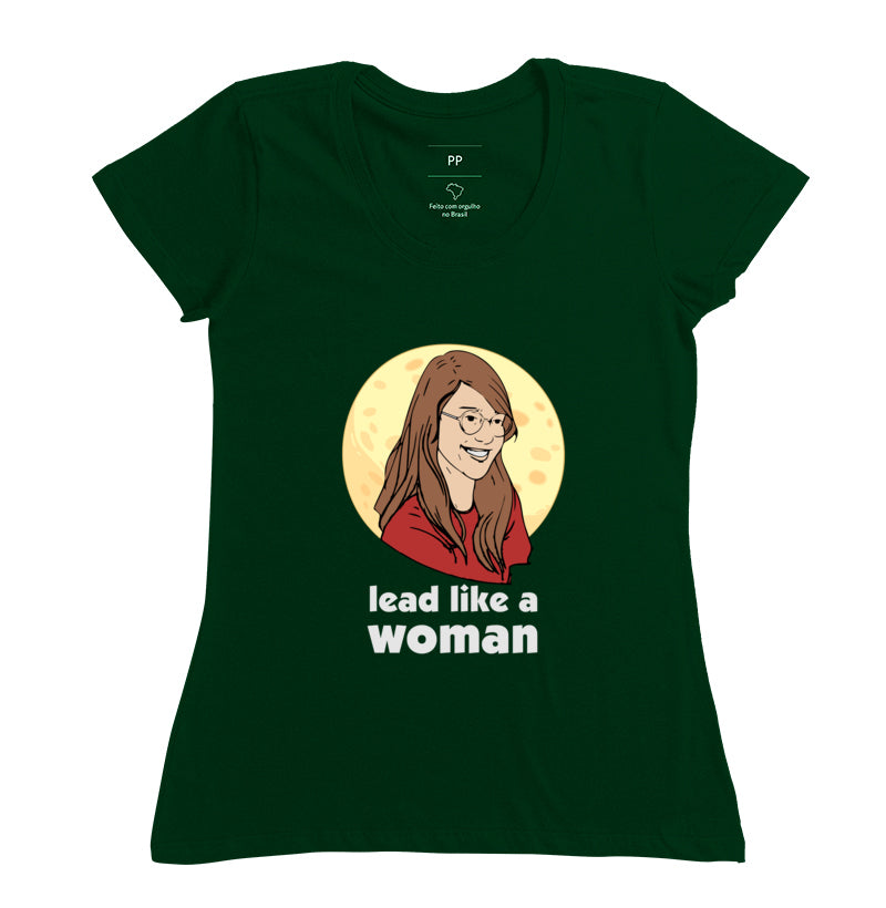 Camiseta Lead Like a Woman