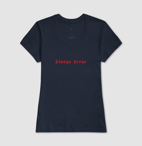 Camiseta Sintaxe Error