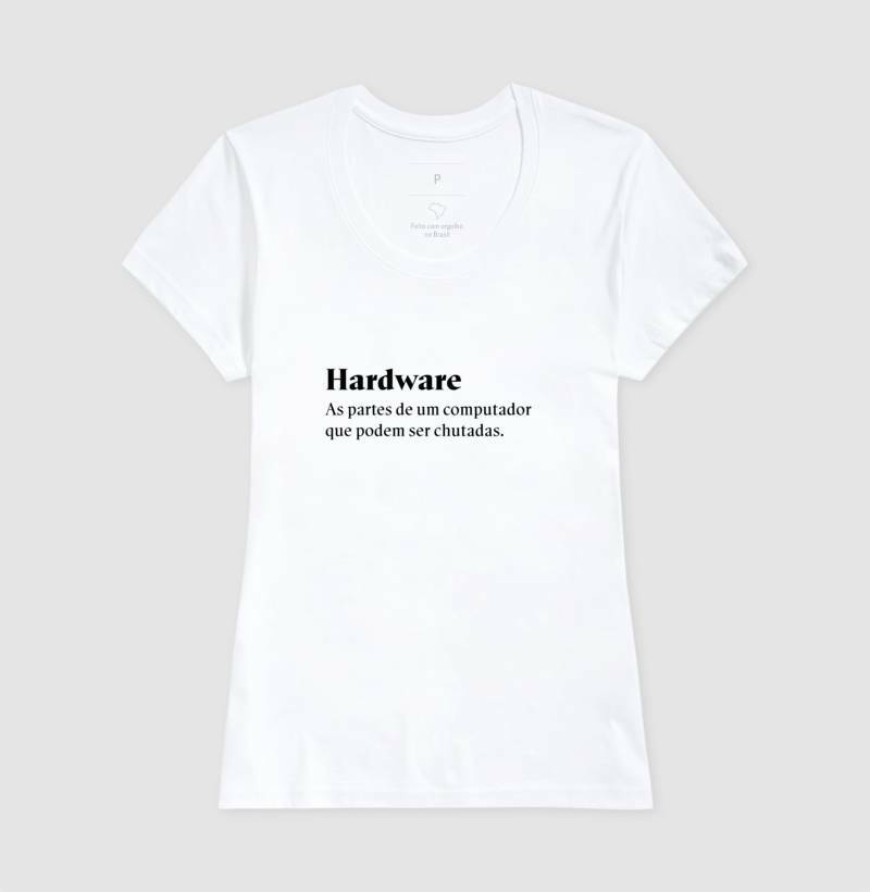 Camiseta Definição de Hardware