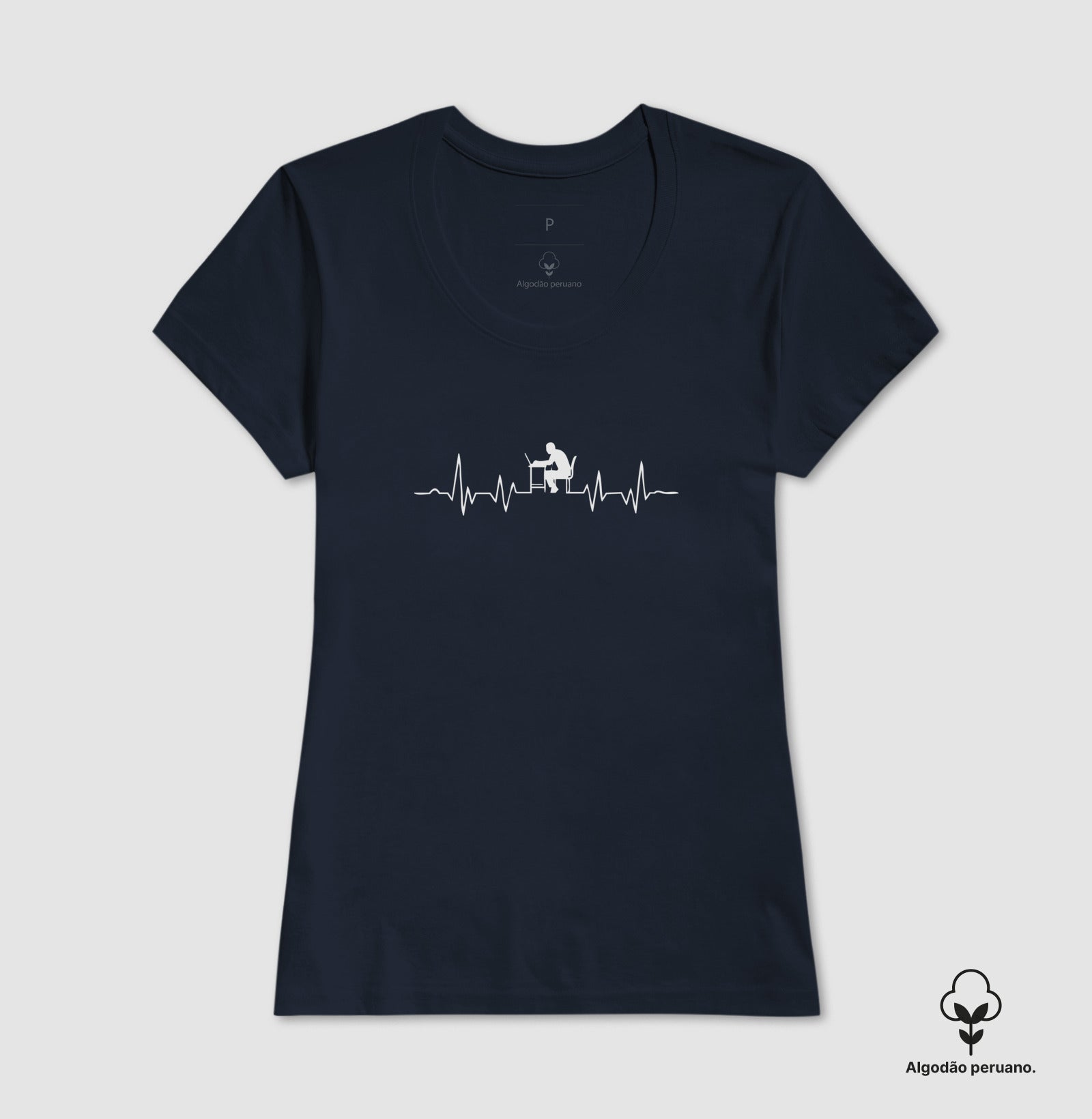 Camiseta Premium - Frequência Cardíaca