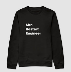 Suéter Moletom Site Restart Engineer