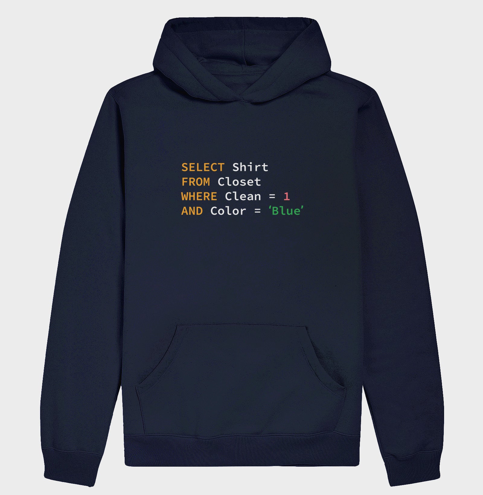 Hoodie Moletom SQL Select Shirt