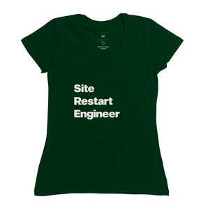 Camiseta Site Restart Engineer