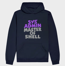 Hoodie Moletom Sys Admin Master of Shell v1