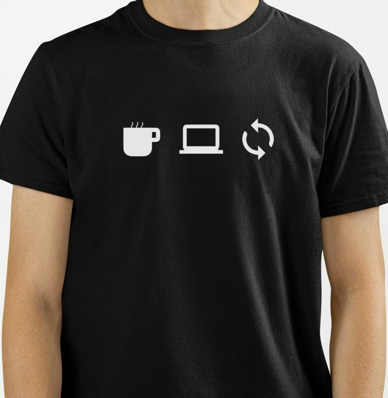 Camiseta Vida de programador