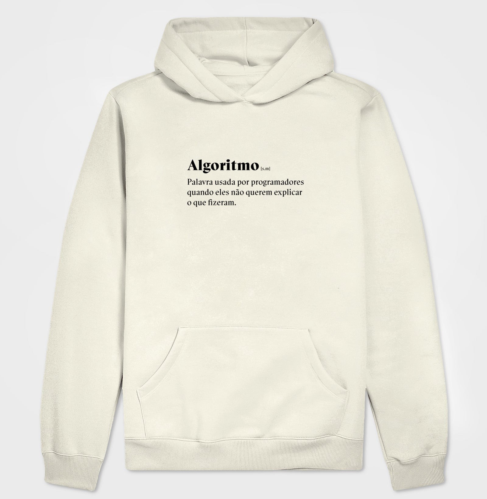 Hoodie Moletom Definição de Algoritmo