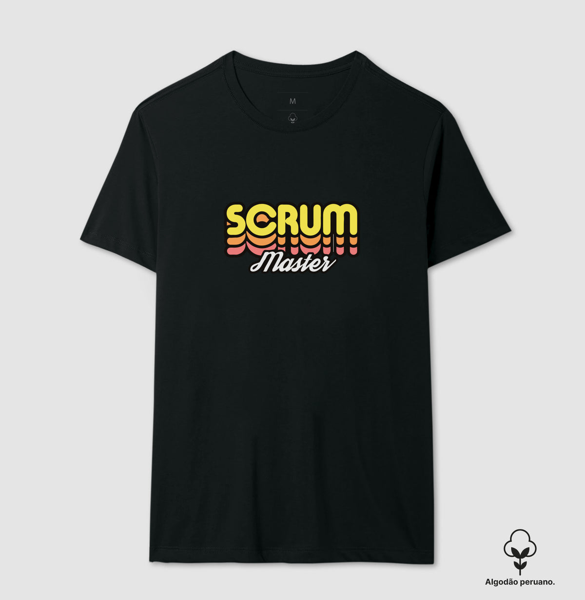 Camiseta Premium - Scrum Master Retrô