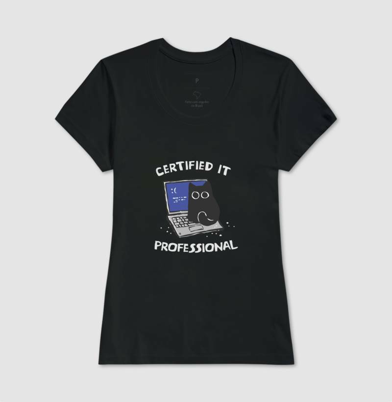 Camiseta Profisional de TI