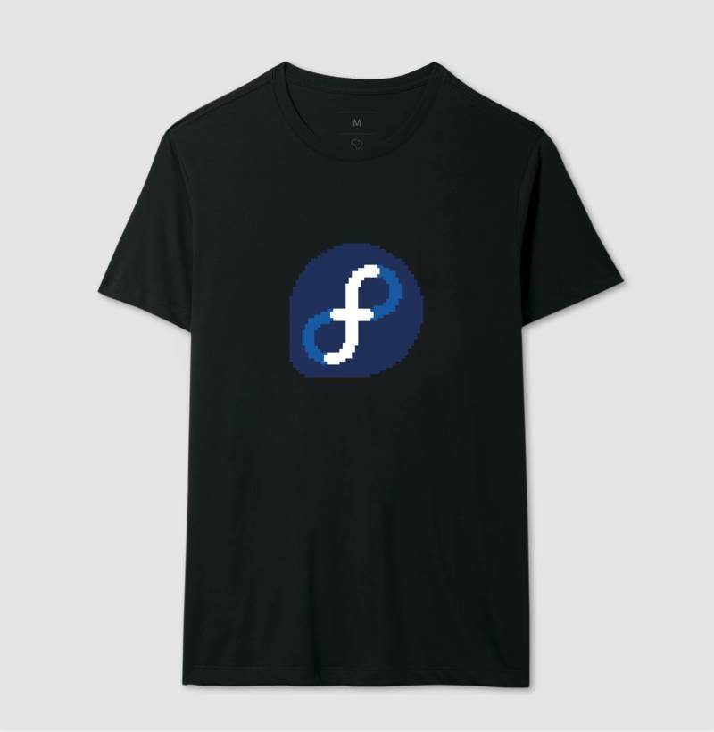 Camiseta Fedora 8 bit