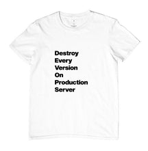 Camiseta DEVOPS Acróstico