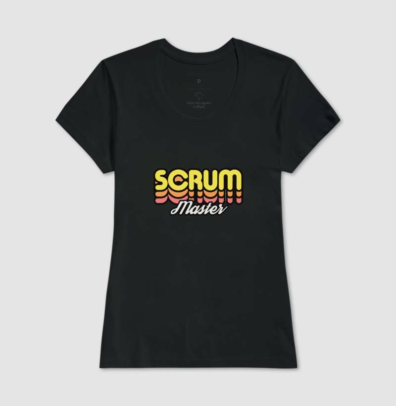 Camiseta Scrum Master Retrô