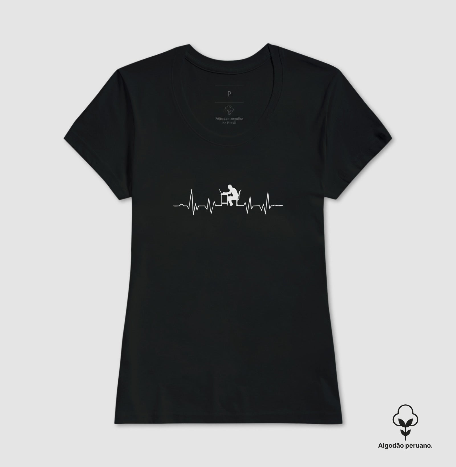 Camiseta Premium - Frequência Cardíaca