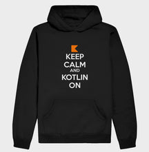 Hoodie Moletom Keep Calm Kotlin