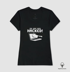 Camiseta Premium - Você Foi Hackeado