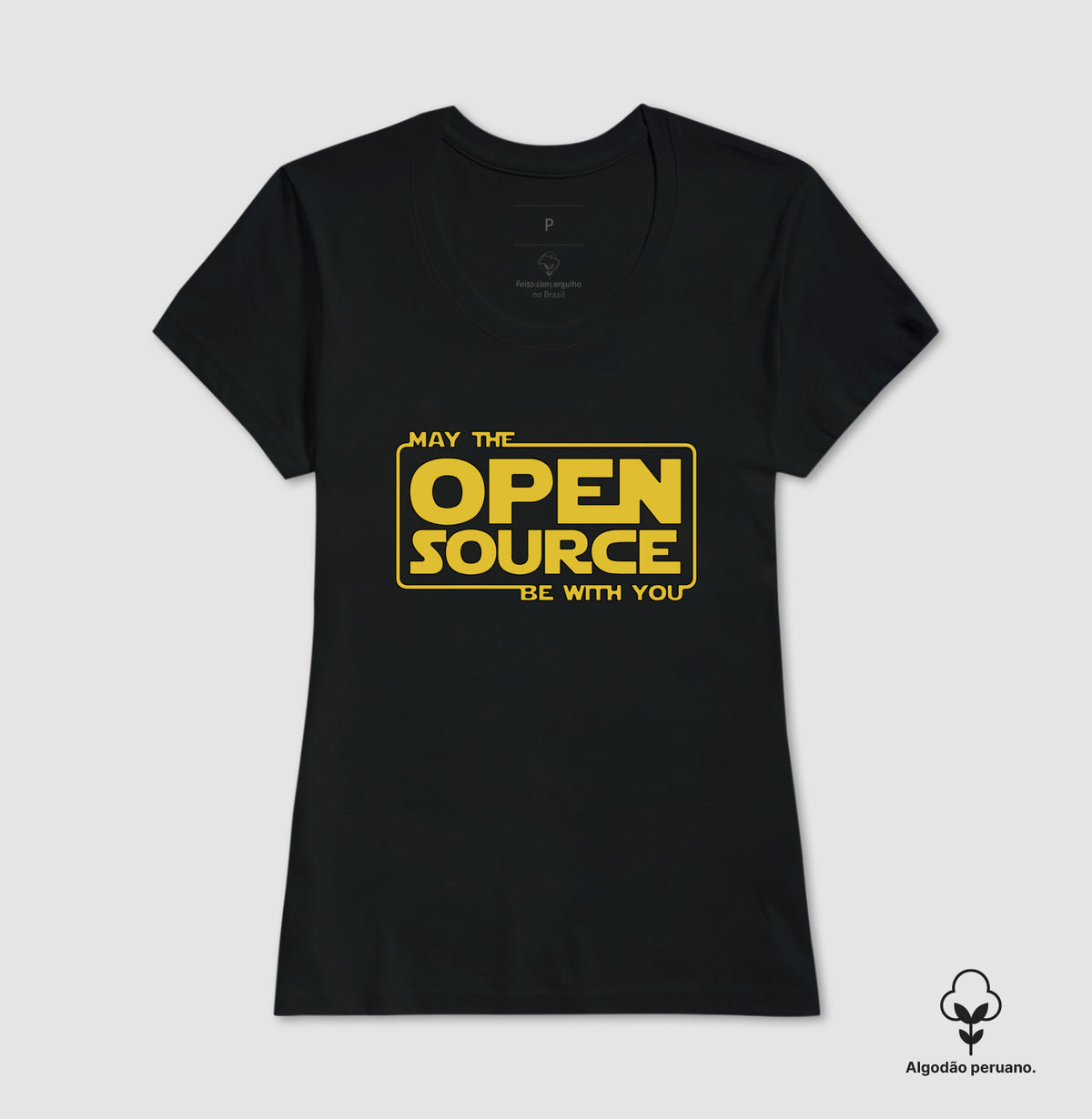 Camiseta Premium Open Source Be With You