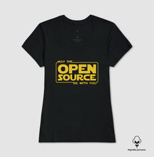 Camiseta Premium Open Source Be With You