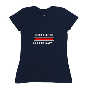 Camiseta Installing