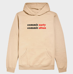 Hoodie Moletom Commit Often