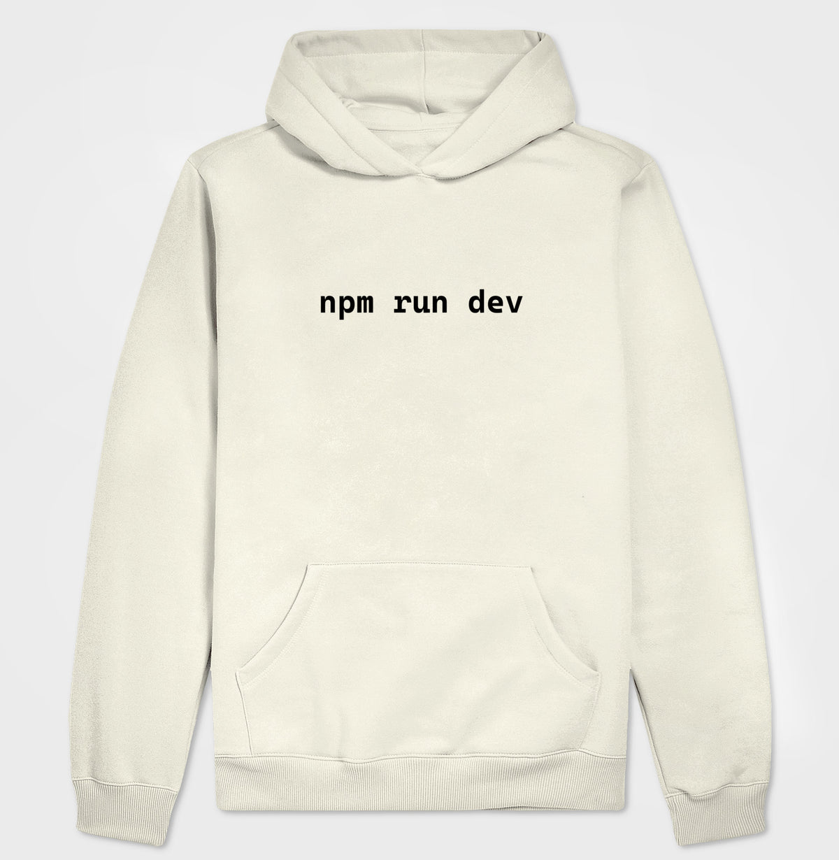 Hoodie Moletom NPM Run Dev