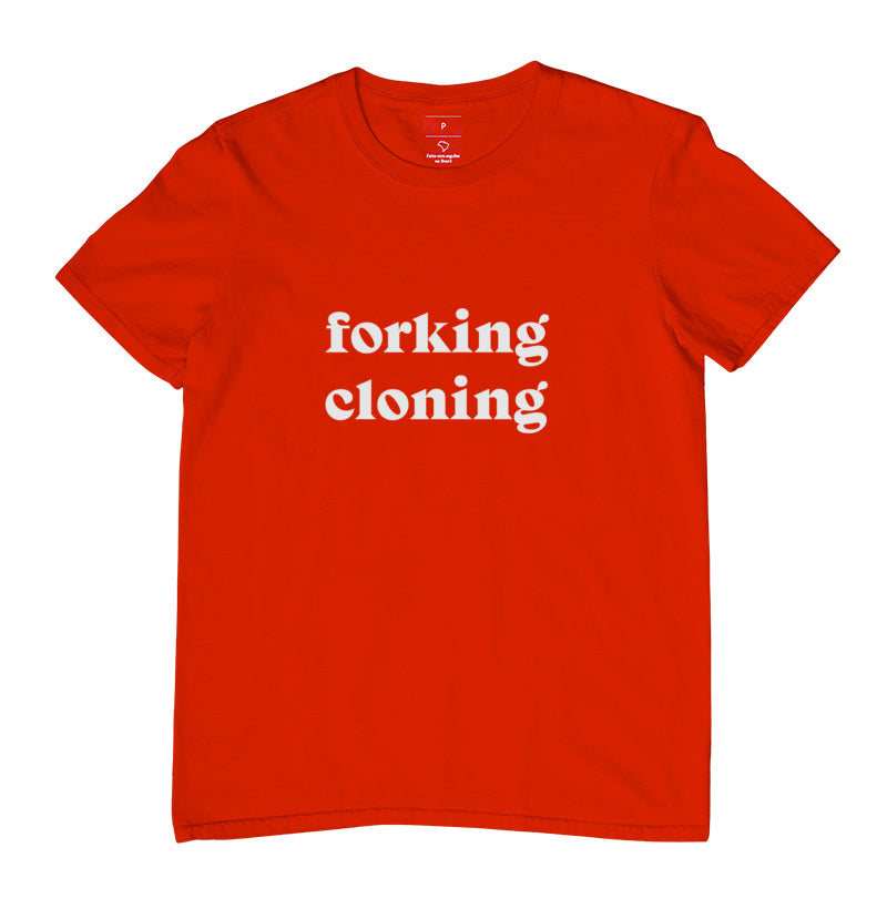 Camiseta Forking & Cloning