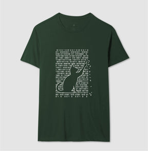 Camiseta Gato Binário