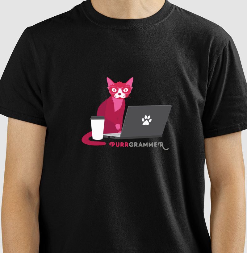 Camiseta Purrgrammer